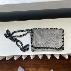 Grey Snakesin Crossbody